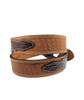 GEMDANDY 1 1/2 BROWN BASKET WEAVE - ACCESSORIES BELT MEN - 9571500-200