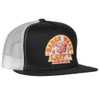 LAZY J BLACK & WHITE 4" ARROWHEAD - HATS CAP  - BLKWHT4OAH