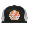 LAZY J BLACK & WHITE 4" ARROWHEAD - HATS CAP  - BLKWHT4OAH