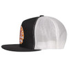 LAZY J BLACK & WHITE 4" ARROWHEAD - HATS CAP  - BLKWHT4OAH