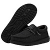 HEY DUDE WALLY YOUTH BASIC BLACK - FOOTWEAR KIDS  - 40041-001