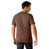 ARIAT LANDSCAPE BROWN HEATHER - MENS TEE  - 10051759