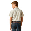 ARIAT EDUARDO CLASSIC GREEN PRINT - KIDS BOYS SHIRT - 10051407