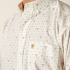 ARIAT EDMOND CLASSIC FIT WHITE SKULL - MENS SHIRT  - 10051262