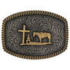 MONTANA SILVERSMITHS 2 FAITHFUL FRONTIER - ACC BUCKLE  - A996P