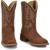 JUSTIN  BIG BUCKS BROWN COWHIDE - BOOT MENS WESTERN - FN7112