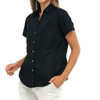 GAMEGUARD CAVIER MICROFIBER SHIRT BLACK - LADIES SHIRT  - 1143CAV