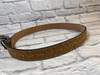 HOOEY EMBROIDERED LEATHER BROWN - ACCESSORIES BELT MEN - 1652BE1