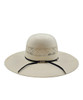 AMERICAN HAT COMPANY RO 2C BLACK DRILEX - HAT STRAWS  - 8300S