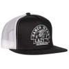 LAZY J BLACK & WHITE 4" ARROWHEAD CAP - HATS CAP  - BLKWHT4ARR