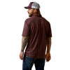 ARIAT MALBEC TEK POLO PRINT - MENS POLO  - 10043335