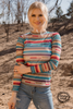 STERLING KREEK SERAPE LONG SLEEVE MESH - LADIES SHIRT  - RUNNING AWAY TOP