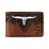 STETSON SKULL BROWN MONEY CLIP - ACCESSORIES WALLET  - 9805004-200