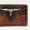 STETSON SKULL BROWN MONEY CLIP - ACCESSORIES WALLET  - 9805004-200