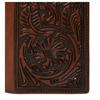 STETSON BROWN HAND TOOLED RODEO - ACCESSORIES WALLET  - 9809003-200