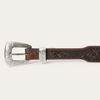 STETSON BROWN COGNAC CROCO PRINT - ACCESSORIES BELT MEN - 9911500-267