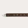 STETSON BROWN COGNAC CROCO PRINT - ACCESSORIES BELT MEN - 9911500-267