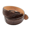 STETSON COGNAC CROCODILE EMBOSSED - ACCESSORIES BELT MEN - 9900500-233