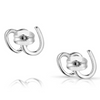 MONTANA SILVERSMITHS LUCK & LOVE HEARTS - ACCESSORIES JEWELRY EARRINGS - ER5802