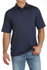 CINCH ARENAFLEX NAVY POLO - MENS POLO  - MTK1863037