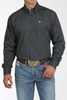 CINCH SOLID CHARCOAL LONG SLEEVE - MENS SHIRT  - MTW1105747