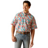 ARIAT DILLAN BEACON RED FLORAL - MENS SHIRT  - 10051276