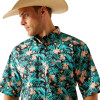 ARIAT JILLIAN BLACK TROPICAL PRINT - MENS SHIRT  - 10051530