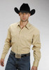 STETSON YELLOW GOLD SOLID SNAP - MENS SHIRT  - 11-001-0465-0032YE