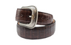 STETSON CAIMAN LEATHER BROWN - ACCESSORIES BELT MEN - 9917500-232