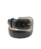 STETSON CAIMAN LEATHER BLACK - ACCESSORIES BELT MEN - 9917500-014