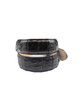 STETSON CAIMAN LEATHER BLACK - ACCESSORIES BELT MEN - 9917500-014
