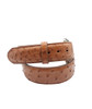 STETSON OSTRICH LEATHER COGNAC - ACCESSORIES BELT MEN - 9916500-243