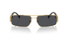 VERSACE ENDLESS GRECA GOLD METAL GREY - SUNGLASS VERSACE  - 2257100287