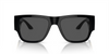 VERSACE GRECA BLACK GOLD DARK GREY - SUNGLASS VERSACE  - 4403GB1/87