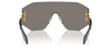 VERSACE MEDUSA BIGGIE MASK MIRROR GREY - SUNGLASS VERSACE  - 225810026G