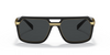 VERSACE BLACK PLASTIC NAVIGATOR - SUNGLASS VERSACE  - 4399GB1/87