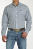 CINCH WHITE LONG SLEEVE PRINT - MENS SHIRT  - MTW1105763