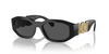 VERSACE MEDUSA BIGGIE BLACK DARK GREY - SUNGLASS VERSACE  - 4361GB1/87