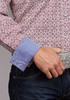 STETSON WINE VINTAGE PRINT SNAP - MENS SHIRT  - 11-001-0425-5027WI