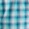 WRANGLER RETRO TURQUOISE SNAP PLAID - MENS SHIRT  - 112351878