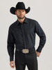 WRANGLER RODEO BEN BLACK - MENS SHIRT  - 112353223