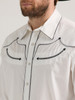 WRANGLER RODEO BEN WHITE - MENS SHIRT  - 112353257