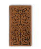 ARIAT RODEO SCROLLING EMBOSSED BROWN - ACCESSORIES WALLET  - A3561244