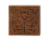 ARIAT BIFOLD SCROLLINGEMBOSSED BROWN - ACCESSORIES WALLET  - A3561444