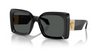 VERSACE MEDUSA PLAQUE MAXI BLACK GOLD - SUNGLASS VERSACE  - 4467UGB1/87