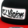 EL VIEJON EV PATCH RED BLACK FLAT - HATS CAP  - EV PATCH RED BLK FLAT