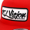 EL VIEJON EV PATCH RED WHITE FLAT - HATS CAP  - EV PATCH RED WHITE FLAT