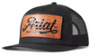 ARIAT FAUX LEATHER PATCH BLACK - HATS CAP  - A300086201