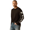 ARIAT ELEVATED V2 BLACK - MENS SHIRT  - 10054193