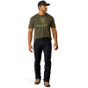 ARIAT LIBERTY USA DIGI CAMO OLIVE - MENS TEE COR - 10054177